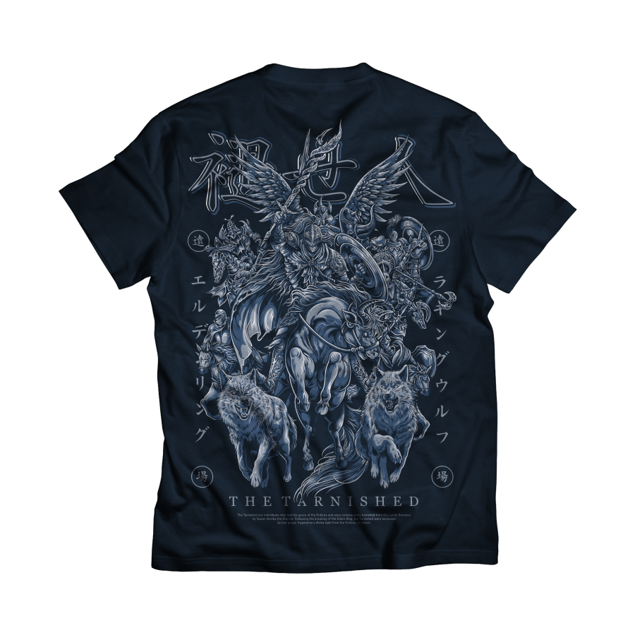 TS TARNISHED NAVY A