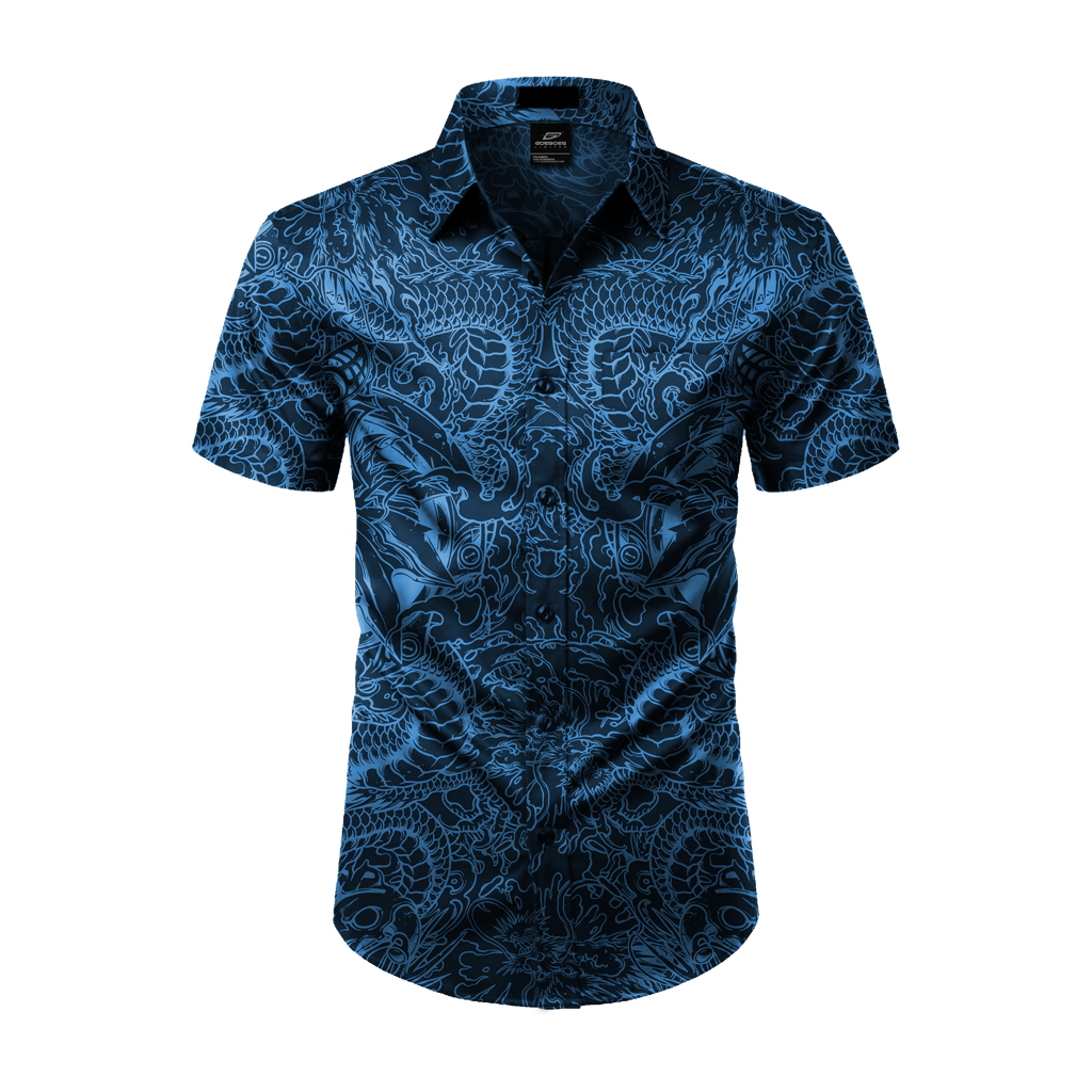 SHIRT DRAGON AEGIS BLUE A